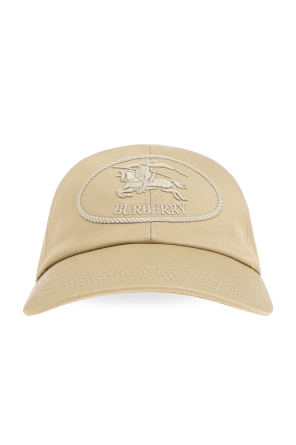 Red Baseball cap with logo Burberry - Vitkac Italy